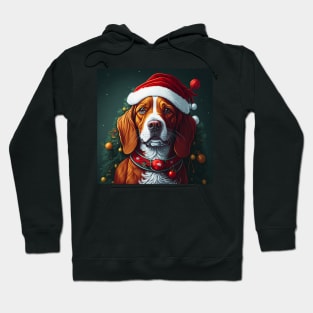 Dog in Christmas Mood Hoodie